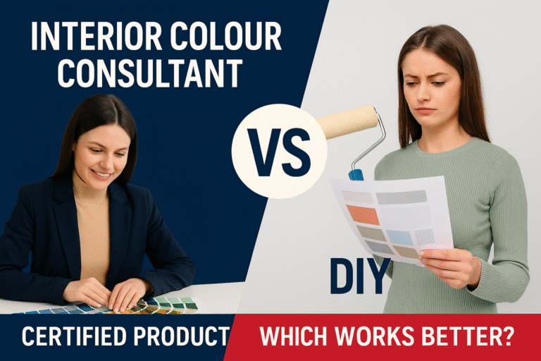 Interior Colour Consultant vs DIY