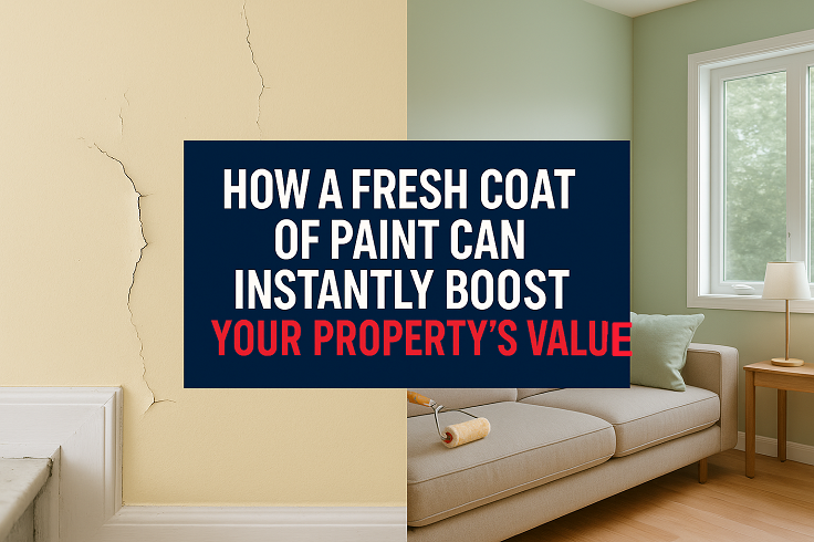 How a Fresh Coat of Paint Can Instantly Boost Your Property’s Value