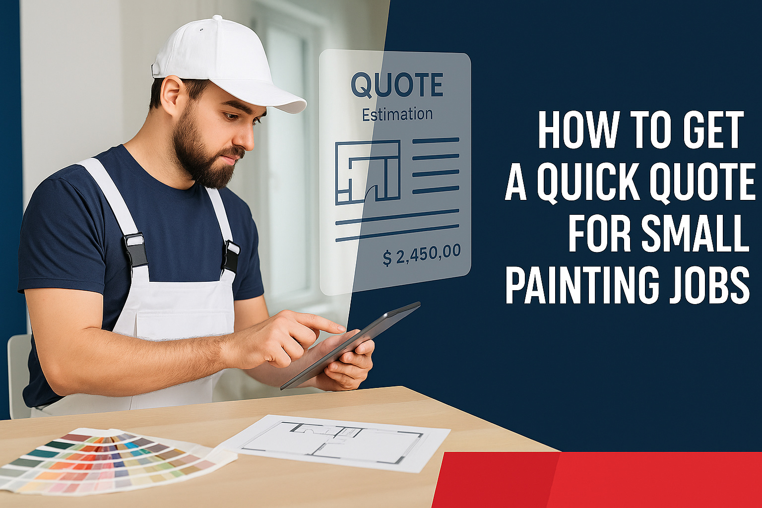 Get a Fast Painting Quote for Small Jobs
