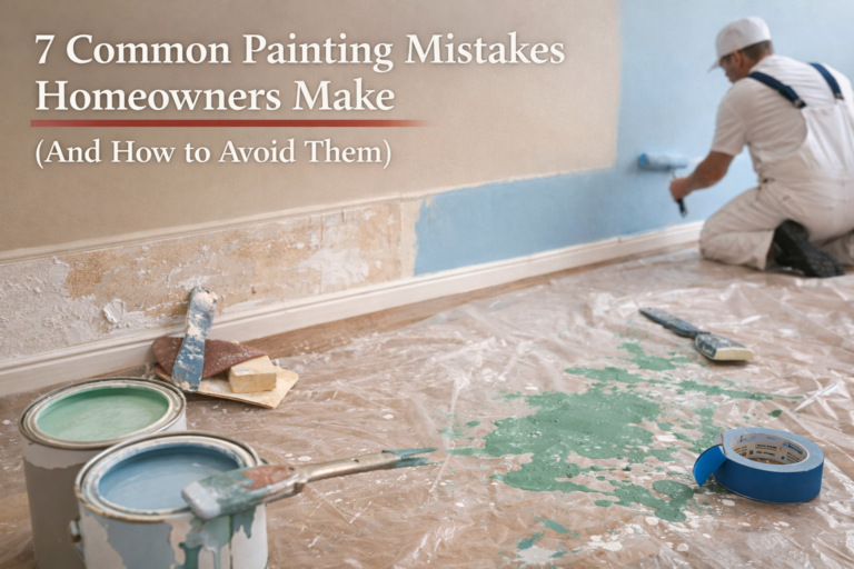 7 Common Painting Mistakes and How to Avoid Them