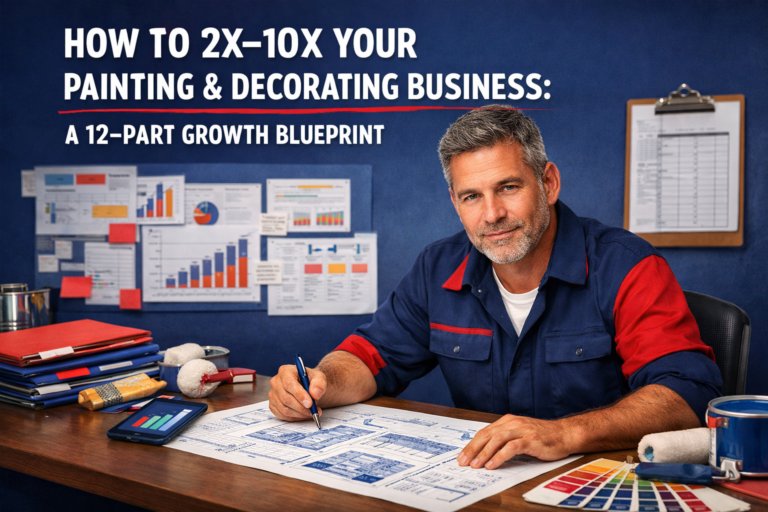 How to 2X–10X Your Painting & Decorating Business: A 12-Part Growth Blueprint