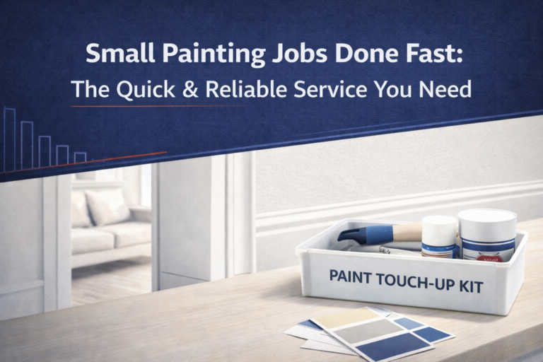 Small Painting Jobs Done Fast: The Quick & Reliable Service You Need