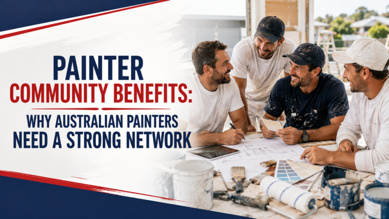 Join Australia's Free Painter Community