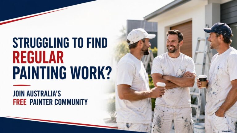 Join Australia's Free Painter Community