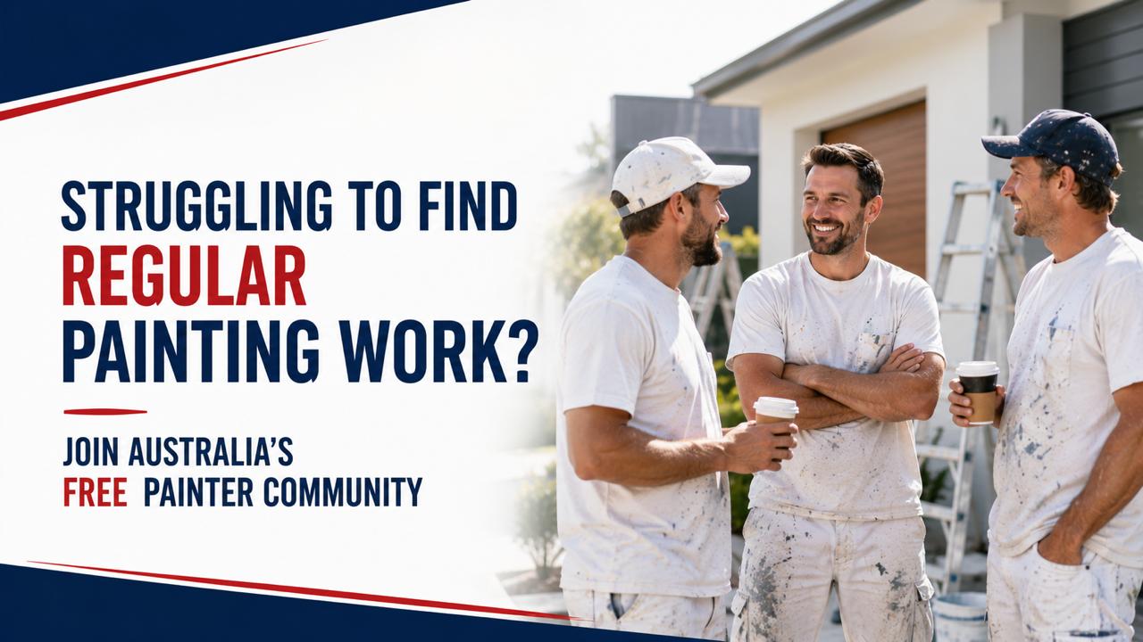 Join Australia's Free Painter Community