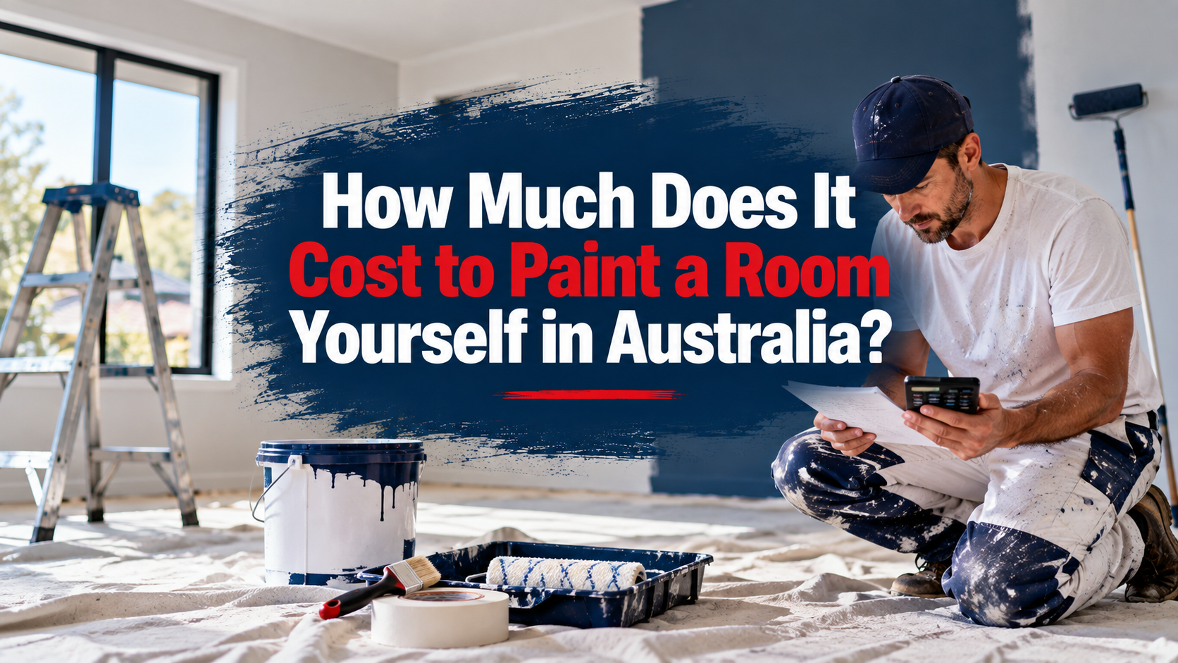 cost to paint a room yourself Australia